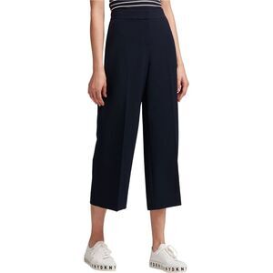 DKNY Womens Fit Wide Leg Cropped Casual Pants, NWT